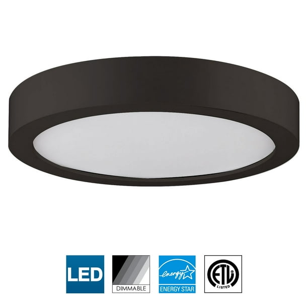 Sunlite LED 7Inch Round Surface Mount Ceiling Light Fixture, 14 Watts