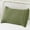 Army Green, variant on European Pillow Cover, Jacquard Anti-Slip Pillowcase, 52x71cm Decorative Cushion Sham, Soft Cotton Pillow Protector, Floral Pattern, Luxury Bedroom & Sofa Decor