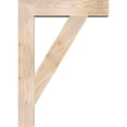 thumbnail image 3 of Ekena Millwork 3 1/2"W x 20"D x 28"H Traditional Block Smooth Bracket, Douglas Fir, 3 of 25