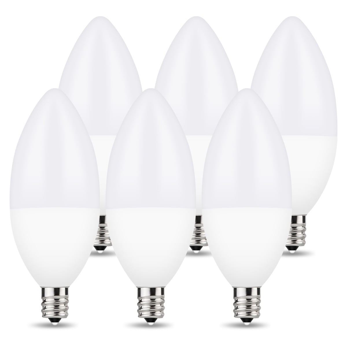Retro Size Bulb 16.5 ft 3pk 25 Light COOL White Light Multi-Faceted C7 LED 