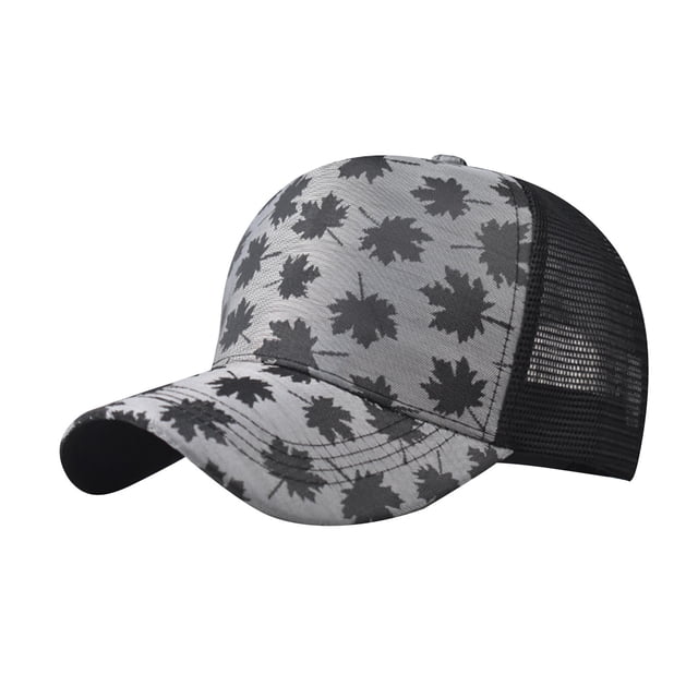 Gorras de béisbol de arce para hombre y mujer, modernas y transpirables.