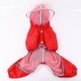 thumbnail image 5 of Dog Raincoat Cartoon Dinosaur Shape Dog Clothes for Small Dog Nylon Puppy Waterproof Rain Coat Chihuahua Pet Costume, 5 of 6
