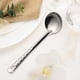 thumbnail image 5 of Utensilios para servir cubiertos de acero inoxidable, espumadera, cuchara ranurada/cucharón de sopa, juego de utensilios para servir, 10 Uds., 5 of 5