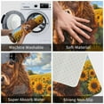 thumbnail image 5 of Uemuo Cloud Sky Sunflower Cow Printed Door Mat Indoor Doormat 16"x24",Front Back Door Mats Non Slip Entrance Rugs,Inside Doormats for Entryway, 5 of 9