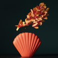 thumbnail image 3 of PENGXIANG Shell Shape Vase  Ceramic Vase  Ceramic Flower Vases for Decor  Indoor Planter Plant Pot  Home Decoration -, 3 of 9