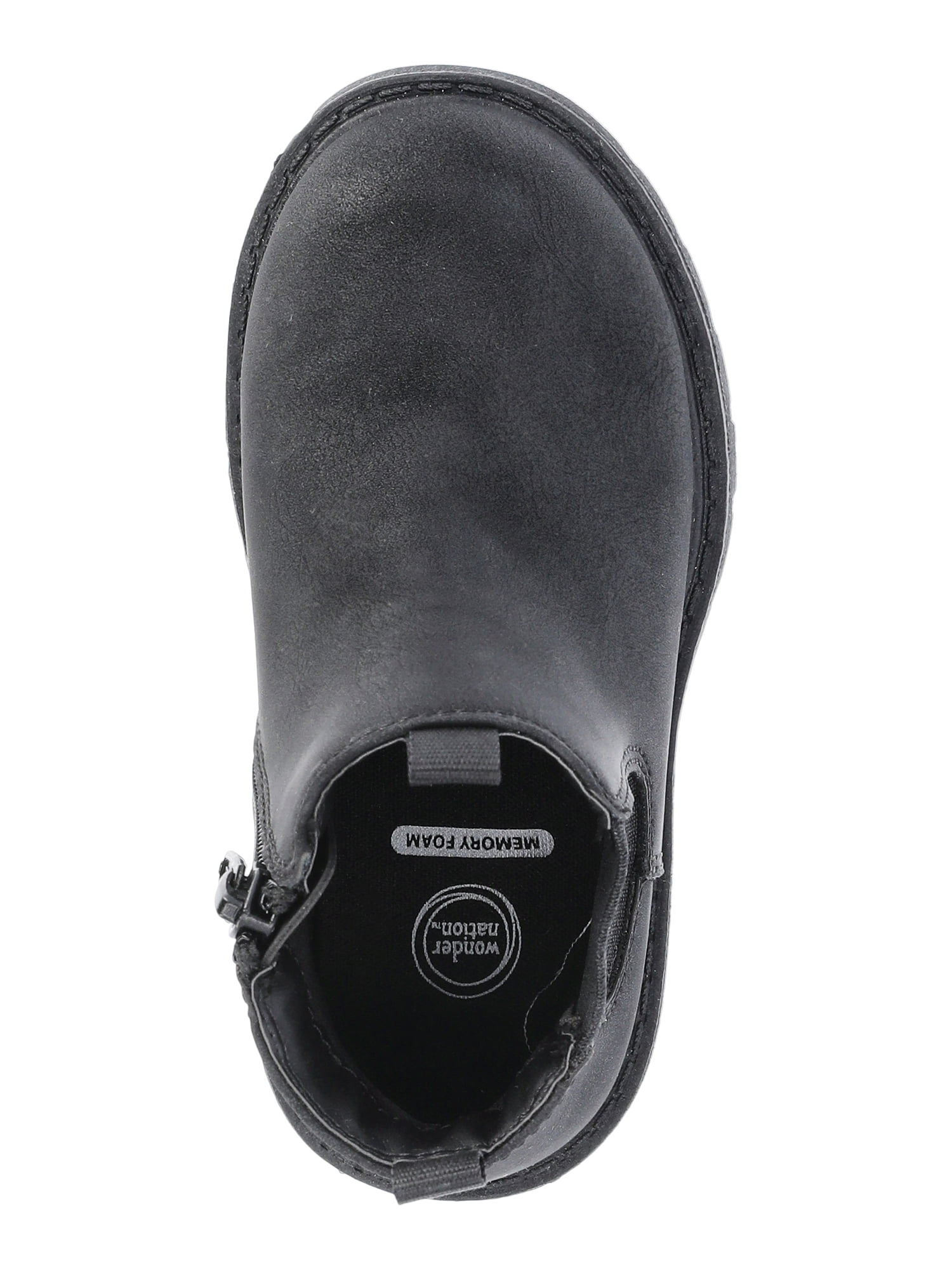Wonder Nation Toddler Boys Tucker Chelsea Boots