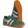 thumbnail image 5 of Gola Harrier Men's Classic Lace Up Sneakers In Green Size 10, 5 of 6