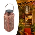 thumbnail image 1 of Hanging Solar Lights, Automatic Charging Outdoor Solar Lanterns Energy Saving  For Courtyards For Aisles, 1 of 8