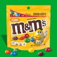 thumbnail image 2 of M&M's Peanut Milk Chocolate Candy, Grab N Go- 5 oz Bag, 2 of 11