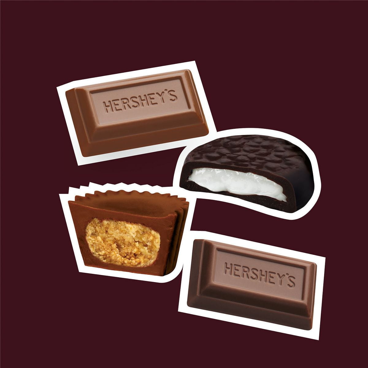 Hershey's Zero Sugar Assorted Bag Candy - 15.5oz - Pack of 2