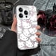 thumbnail image 1 of Estuche sencillo de Hello Kitty en color plateado para teléfono Apple 16promax, estuche para iPhone 15, dibujos animados 14, resistente a caídas 13 para mujer, 1 of 5