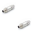 thumbnail image 2 of Riwesomey Conector de aviación Aislante 30V Ethernet Terminal de cobre IP67 Panel de energía solar a prueba de agua Conectores de 8 núcleos Type1 NO1 Riwesomey CBP211785, 2 of 6