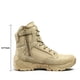 thumbnail image 2 of Botas tácticas de trabajo para hombre NORTIV 8 con cierre lateral de cuero, 15 cm, color arena, 2 of 5