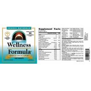 Source Naturals Wellness Formula Bio-Aligned Vitamins & Herbal Defense - Immune System Support Supplement & Immunity Booster* - 180 Tablets