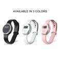 thumbnail image 3 of Pulsera Repelente de Mosquitos con Tecnología Ultrasónica, Material de Silicona, Colores Negro, Rosa y Blanco, Ligera y Compacta, Incluye Reloj Repelente, 3 of 6