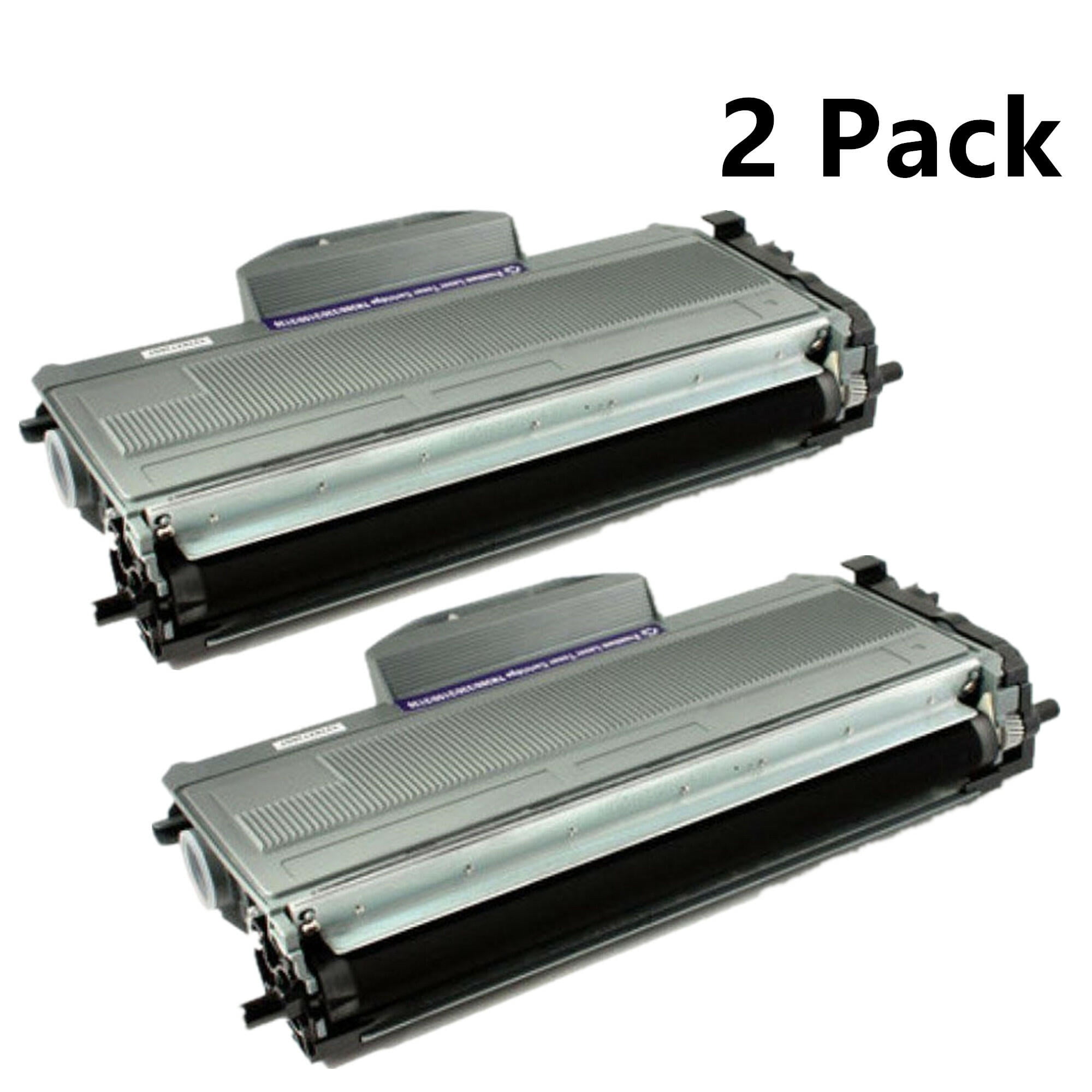 2 Pack Compatible TN-360 TN360 Black New Toner Cartridge for Brother ...