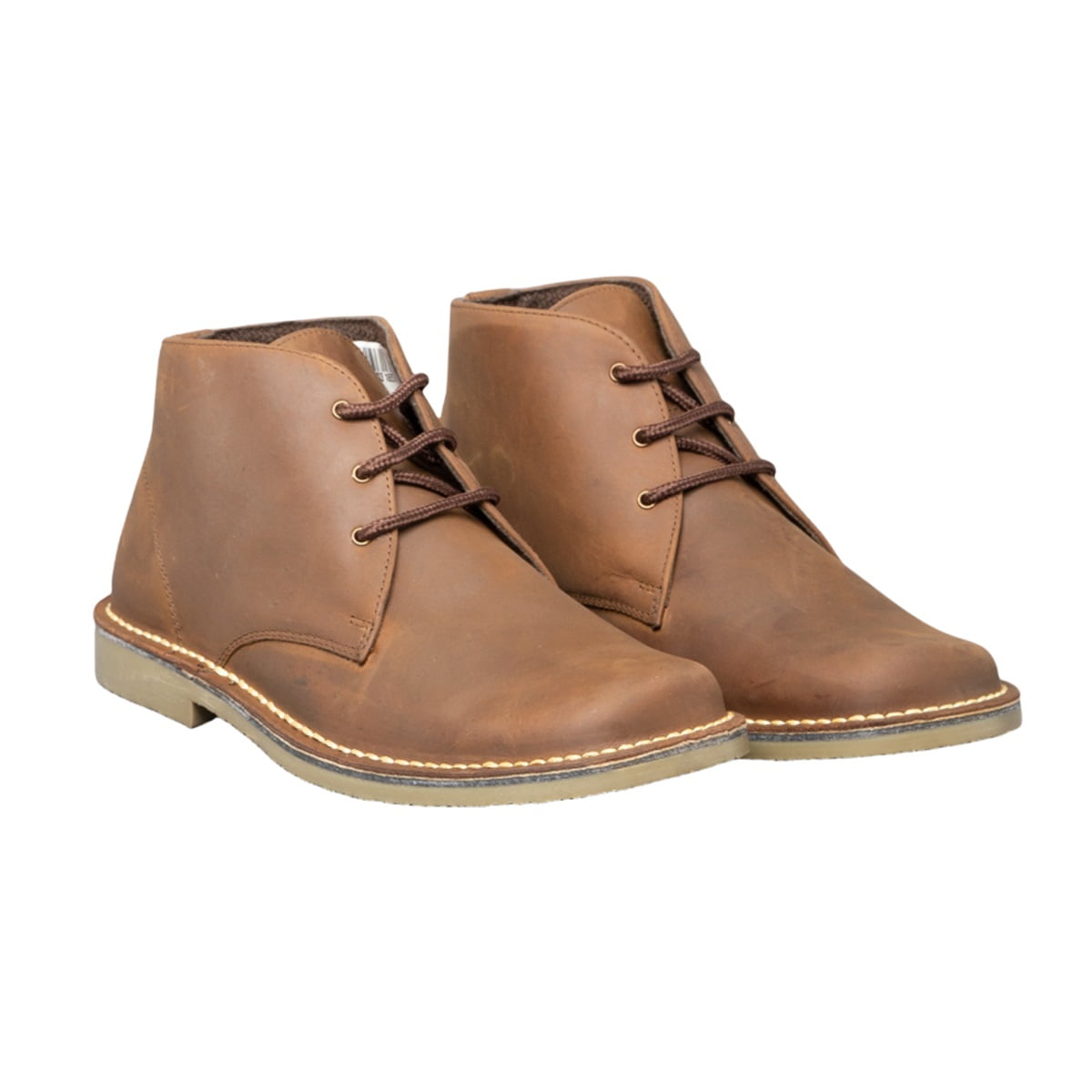 Roamers Mens Waxy Leather Fulfit Desert 