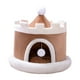 thumbnail image 2 of Cama multifuncional para gatos, cama para dormir, caseta para cachorros, área de descanso, desmontable. Café M 45x45x45cm, 2 of 9