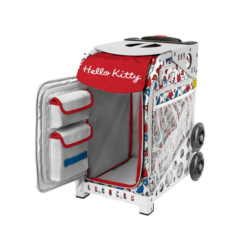 Zuca Sport Bag - Hello Kitty, Kids Rolling Luggage with Wheels
