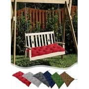 Kdkad Indoor Outdoor Bench Cushion, Waterproof Swing Cushion Seat, Chair Replacement Pads Pillow for Lounger Garden Furniture Patio (39.419.7 Inch)