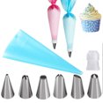 thumbnail image 3 of Cake Decorating Kit Set Piping Bags and Tips Scrapers Cupcake Decorating Supplies, 3 of 6