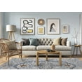 thumbnail image 2 of Empire Blue & Grey Texture Area Rug by Kavka Designs, 2 of 3