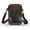 Cactus Pattern, variant on Shark Coral Pattern Polyester Adjustable Crossbody Bag Double Zipper Daily Commute or Casual Outings with Adjustable Strap