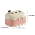 thumbnail image 2 of Tumotour Tissue Case Cover Organizer Reusable Decorative Tissue Dispenser Tissue Case For Vanity Tabletop Living Room Car, 2 of 6