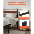 thumbnail image 5 of SSyao Full Size Metal Platform Bed Frame with Headboard&Under-Bed Storage 14 In, 5 of 9