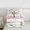 White Pink 02, variant on Feelyou Zoo Animal Twin Comforter Sets, Lion Giraffe Bedding Set, 2pcs