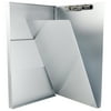 Saunders 10519 0.5 in. Clip Capacity Holds 8.5 in. x 14 in. Sheets Snapak Aluminum Side-Open Forms Folder - Silver