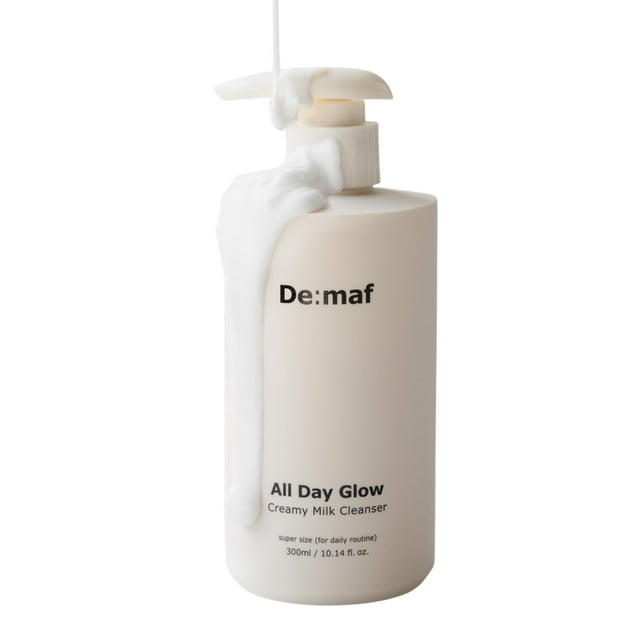 Limpiador De:MAF All Day Glow Creamy Milk 300 ml para piel sensible