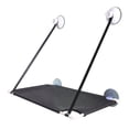 thumbnail image 2 of Hamaca gris para gatos, hamaca para ventana de gato, cama para asiento de ventana para gato con ventosas de botón, asiento de descanso para gato para tomar el sol, ahorra espacio, 2 of 4