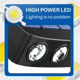 thumbnail image 4 of Luz Solar Al Aire Libre Sensor De Movimiento Impermeable Jardín Led Lámpara De Pared Solar Para Camino De Jardín Calle Luz De Pared Led 2 Piezas matsuzay HA035332-00, 4 of 6