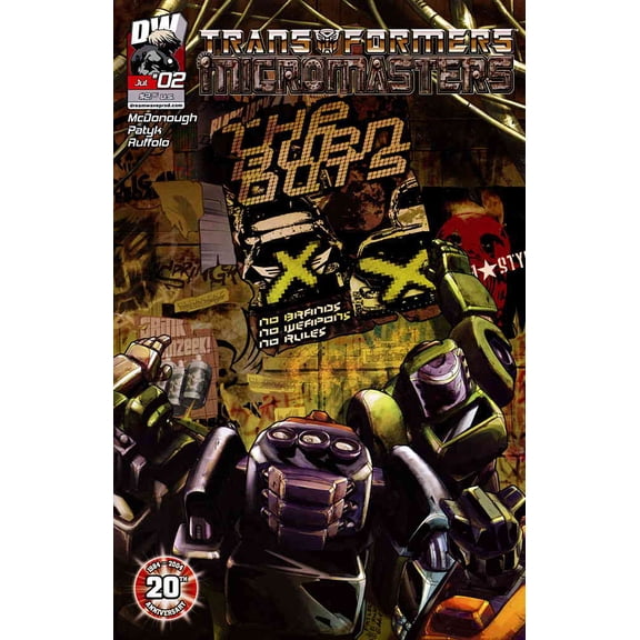 Transformers Micromasters #2 VF ; Dreamwave Comic Book