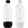 thumbnail image 1 of Replacement for SodaStream Bottles fits Fizz, One Touch, Jet, Source, Play, Genesis, Power (2-Pack, Black & White), 1 of 6