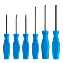 CHANNELLOCK Professional TORX Screwdriver Set with Magnetic Tip & Tri-Lobe Grip, Ideal for Home Improvement, Made in USA, 6-tool set (TS-6H)