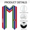 thumbnail image 6 of DABOYOZHZH Gambia Cool Graduation Stole Shawl Sash Honor For Study Aboard International Students, 6 of 9