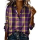 thumbnail image 3 of TaTaai Womens Lightweight Carnival Shirt Long Sleeve Round Neck Polyester Blouse Casual Festival Top Hand Wash Cold Gift, 3 of 5