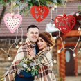 thumbnail image 5 of Ornaments Clearance! Valentine's Day Wood Chip Home Decoration Diy Accessories Party Decoration Creates Atmosphere Creative Pendant Valentines Day Decorations 1X Valentine's Day Wood Pendant, 5 of 8