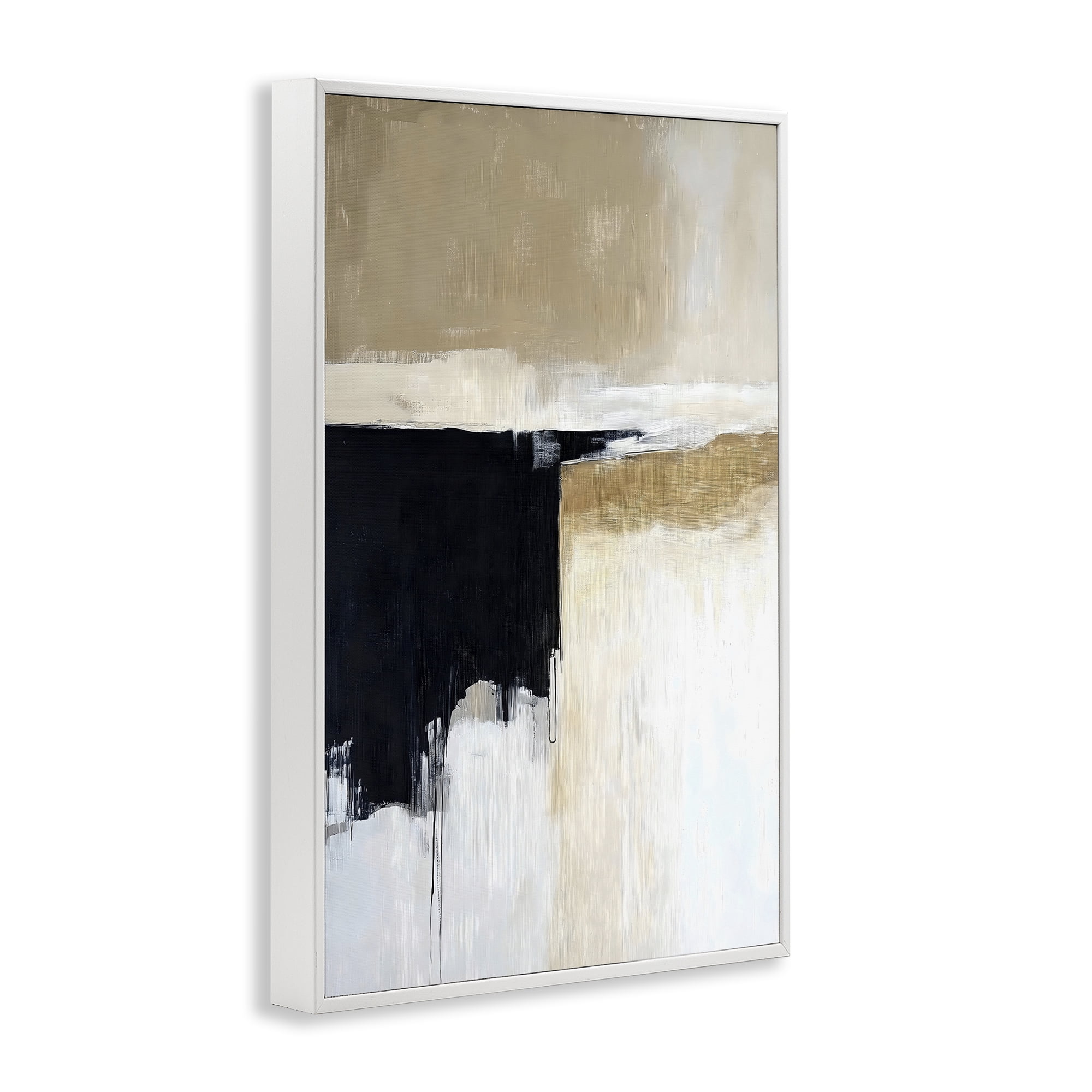 Stupell Industries Desert Shades Muted Neutrals White Framed Giclee Art, design by Gina Kelly