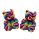 thumbnail image 4 of Zapatilla de osito de peluche para mujer, zapatos cálidos de felpa con dibujos animados (nuevo cromático) Likrtyny juguetes de los niños, 4 of 9