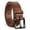 Brown, variant on WHIPPY Non Metal Leather Belt for Men, Nickel Free Belts for Jeans Pants with Hypoallergenic Buckle