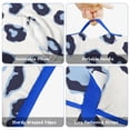 thumbnail image 6 of White and Blue Of Leopard Print Toddler Nap Mats for Kids Preschool,Sleeping Mat Bag or Kids,Toddler Sleeping Bag,Toddler Nap Mat or Daycare, 6 of 6