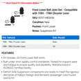 thumbnail image 2 of Front Lower Ball Joint Set - Compatible with 1984 - 1986 Chrysler Laser 1985, 2 of 2