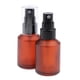 thumbnail image 4 of 2 botellas de spray vacías de vidrio de 15-100 ml para viaje, tónico, cosméticos, envase con bomba 30 ml, 4 of 9