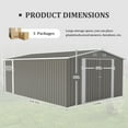 thumbnail image 6 of Outdoor Storage, Perfect to Store Patio Furniture, for Backyard Garden Patio Lawn, 6 of 9
