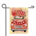 thumbnail image 2 of Love Banner and Vintage Car Garden Flag 12.5" x 18", 2 of 3