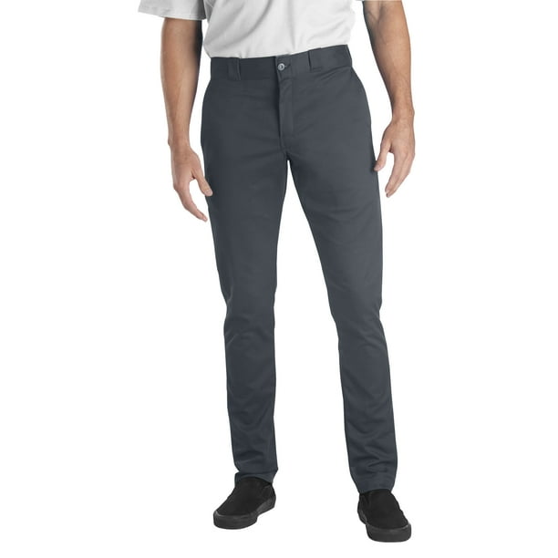Dickies Pantalon de Travail Skinny FLEX pour Homme, 31W x 30L, Fusain