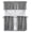 Black & White, variant on Native Fab Gingham Check 3 Pieces Window Curtain Tiers 26"x36" and Valance 54"x18" Set - Rod Pocket - Semi Sheer - Farmhouse Curtain for Kitchen, Cafe, Bathroom, Living Room - Blue and White